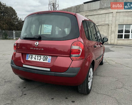 Красный Рено Модус, объемом двигателя 1.6 л и пробегом 173 тыс. км за 5850 $, фото 17 на Automoto.ua
