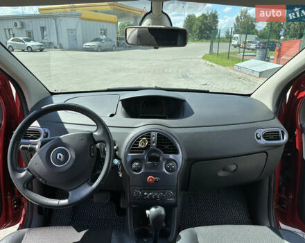 Красный Рено Модус, объемом двигателя 1.6 л и пробегом 161 тыс. км за 7500 $, фото 12 на Automoto.ua
