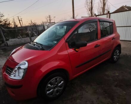 Червоний Рено Модус, об'ємом двигуна 1.1 л та пробігом 165 тис. км за 4200 $, фото 1 на Automoto.ua