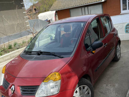 Рено Модус 2004 в Новоселица на Automoto.ua Красный Рено Модус, объемом двигателя 1.2 л и пробегом 215 тыс. км за 4200 $, фото 1 на Automoto.ua