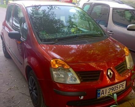 Червоний Рено Модус, об'ємом двигуна 1.2 л та пробігом 150 тис. км за 4000 $, фото 1 на Automoto.ua