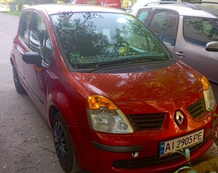 Червоний Рено Модус, об'ємом двигуна 1.1 л та пробігом 185 тис. км за 4000 $, фото 1 на Automoto.ua