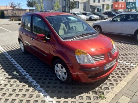 Рено Модус 2005 в Луцке на Automoto.ua Красный Рено Модус, объемом двигателя 1.6 л и пробегом 214 тыс. км за 5450 $, фото 1 на Automoto.ua