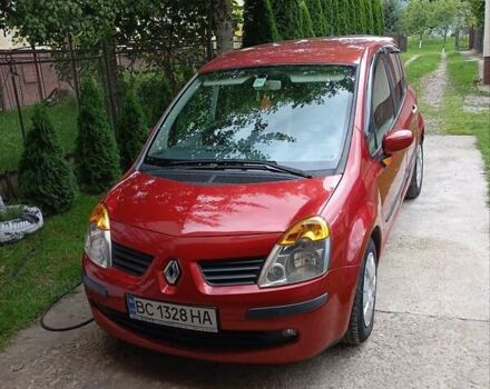 Красный Рено Модус, объемом двигателя 1.6 л и пробегом 172 тыс. км за 5200 $, фото 1 на Automoto.ua