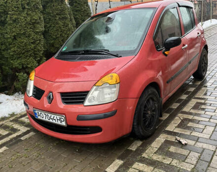 Червоний Рено Модус, об'ємом двигуна 1.46 л та пробігом 271 тис. км за 4500 $, фото 1 на Automoto.ua