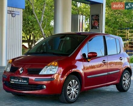 Красный Рено Модус, объемом двигателя 1.6 л и пробегом 211 тыс. км за 4999 $, фото 1 на Automoto.ua