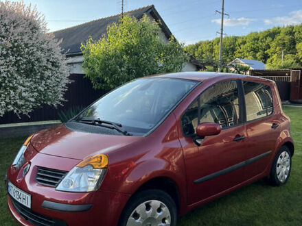 Червоний Рено Модус, об'ємом двигуна 1.6 л та пробігом 238 тис. км за 4600 $, фото 1 на Automoto.ua