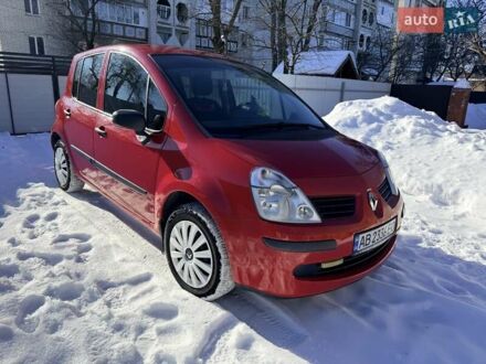 Червоний Рено Модус, об'ємом двигуна 1.1 л та пробігом 181 тис. км за 4200 $, фото 1 на Automoto.ua