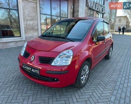 Красный Рено Модус, объемом двигателя 1.2 л и пробегом 165 тыс. км за 4500 $, фото 1 на Automoto.ua