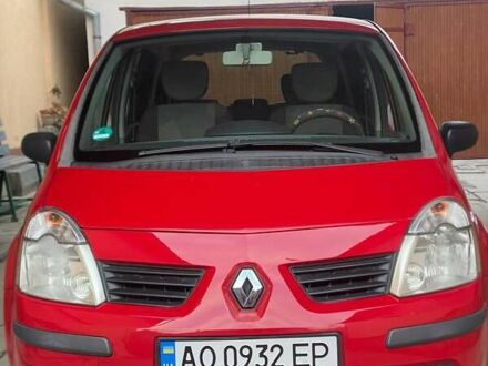 Красный Рено Модус, объемом двигателя 1.2 л и пробегом 148 тыс. км за 5250 $, фото 1 на Automoto.ua