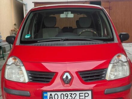 Красный Рено Модус, объемом двигателя 1.2 л и пробегом 148 тыс. км за 4999 $, фото 1 на Automoto.ua