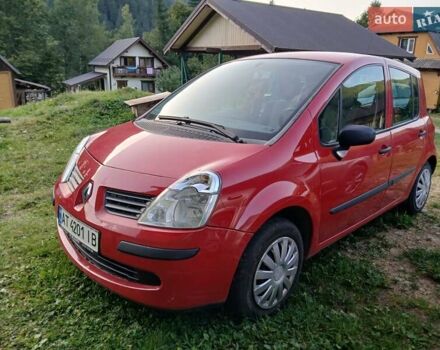 Красный Рено Модус, объемом двигателя 1.15 л и пробегом 128 тыс. км за 5200 $, фото 1 на Automoto.ua