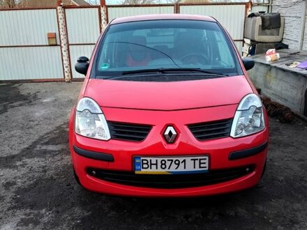 Червоний Рено Модус, об'ємом двигуна 1.1 л та пробігом 165 тис. км за 4200 $, фото 1 на Automoto.ua