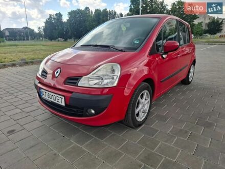 Красный Рено Модус, объемом двигателя 1.2 л и пробегом 123 тыс. км за 4999 $, фото 1 на Automoto.ua