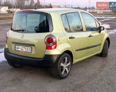 Жовтий Рено Модус, об'ємом двигуна 1.1 л та пробігом 216 тис. км за 4400 $, фото 14 на Automoto.ua