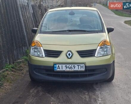 Желтый Рено Модус, объемом двигателя 1.15 л и пробегом 217 тыс. км за 4700 $, фото 1 на Automoto.ua