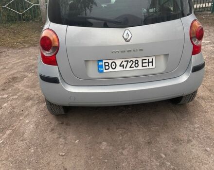 Сірий Рено Модус, об'ємом двигуна 1.6 л та пробігом 183 тис. км за 4200 $, фото 3 на Automoto.ua