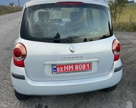 Сірий Рено Модус, об'ємом двигуна 1.6 л та пробігом 21 тис. км за 6200 $, фото 39 на Automoto.ua