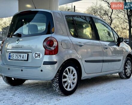 Сірий Рено Модус, об'ємом двигуна 1.6 л та пробігом 150 тис. км за 5500 $, фото 8 на Automoto.ua