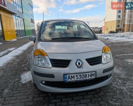 Сірий Рено Модус, об'ємом двигуна 1.2 л та пробігом 190 тис. км за 3550 $, фото 4 на Automoto.ua
