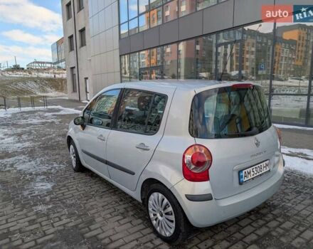 Сірий Рено Модус, об'ємом двигуна 1.2 л та пробігом 190 тис. км за 3550 $, фото 9 на Automoto.ua