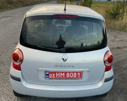 Сірий Рено Модус, об'ємом двигуна 1.6 л та пробігом 21 тис. км за 6200 $, фото 12 на Automoto.ua