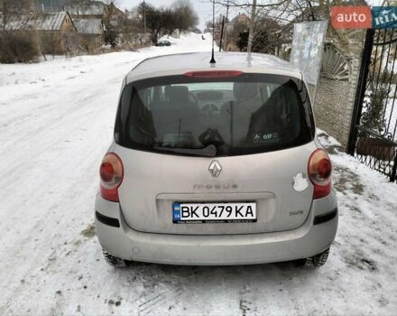 Сірий Рено Модус, об'ємом двигуна 1.2 л та пробігом 200 тис. км за 4300 $, фото 4 на Automoto.ua