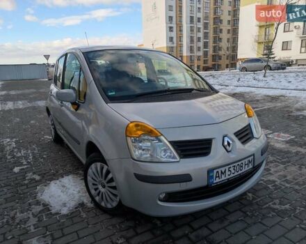 Сірий Рено Модус, об'ємом двигуна 1.2 л та пробігом 190 тис. км за 3550 $, фото 2 на Automoto.ua