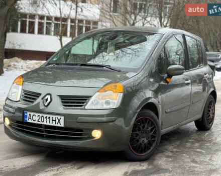 Серый Рено Модус, объемом двигателя 1.6 л и пробегом 170 тыс. км за 4650 $, фото 1 на Automoto.ua