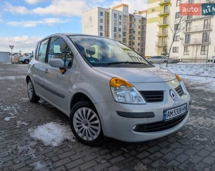 Сірий Рено Модус, об'ємом двигуна 1.2 л та пробігом 190 тис. км за 3550 $, фото 3 на Automoto.ua