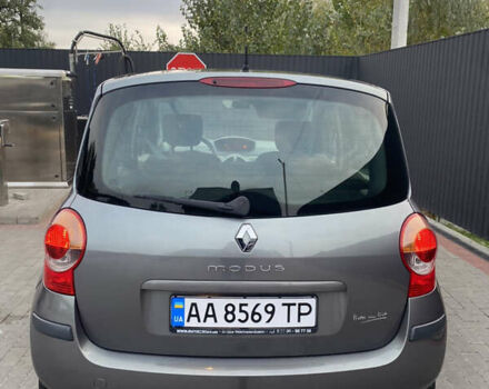 Сірий Рено Модус, об'ємом двигуна 1.6 л та пробігом 203 тис. км за 4500 $, фото 4 на Automoto.ua