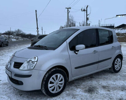 Серый Рено Модус, объемом двигателя 1.2 л и пробегом 210 тыс. км за 4100 $, фото 3 на Automoto.ua