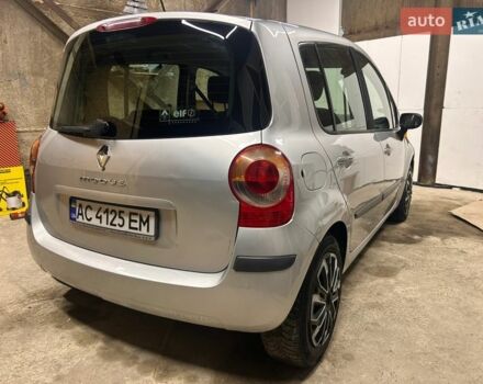 Серый Рено Модус, объемом двигателя 1.2 л и пробегом 260 тыс. км за 4300 $, фото 7 на Automoto.ua