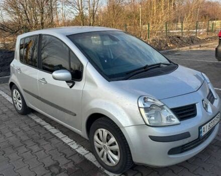 Серый Рено Модус, объемом двигателя 1.2 л и пробегом 210 тыс. км за 4199 $, фото 1 на Automoto.ua