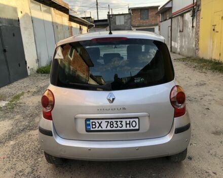 Серый Рено Модус, объемом двигателя 1.4 л и пробегом 196 тыс. км за 3500 $, фото 7 на Automoto.ua