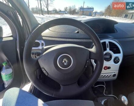 Сірий Рено Модус, об'ємом двигуна 1.6 л та пробігом 157 тис. км за 5500 $, фото 12 на Automoto.ua