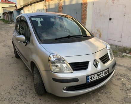 Серый Рено Модус, объемом двигателя 1.4 л и пробегом 196 тыс. км за 3500 $, фото 4 на Automoto.ua