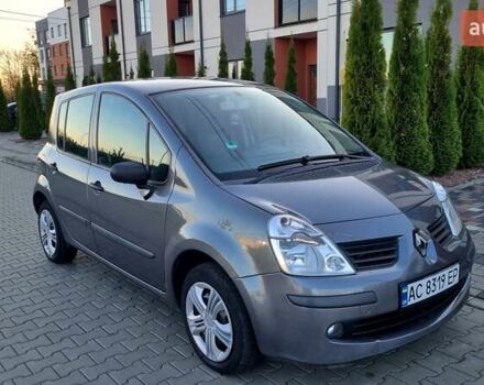 Серый Рено Модус, объемом двигателя 1.2 л и пробегом 212 тыс. км за 3550 $, фото 3 на Automoto.ua