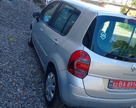 Серый Рено Модус, объемом двигателя 1.6 л и пробегом 90 тыс. км за 5700 $, фото 9 на Automoto.ua