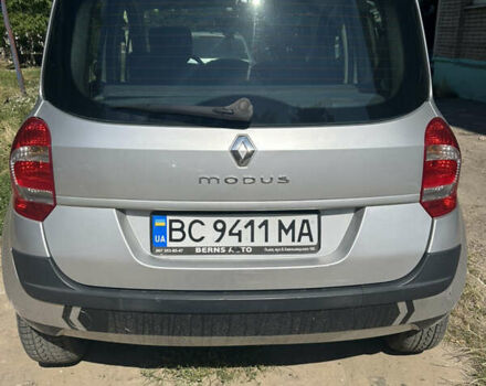 Сірий Рено Модус, об'ємом двигуна 1.15 л та пробігом 227 тис. км за 4500 $, фото 2 на Automoto.ua
