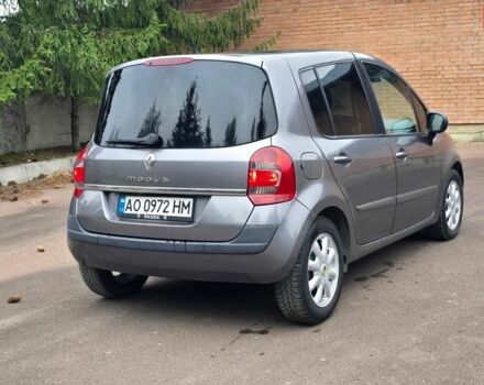 Сірий Рено Модус, об'ємом двигуна 1.46 л та пробігом 220 тис. км за 4799 $, фото 6 на Automoto.ua