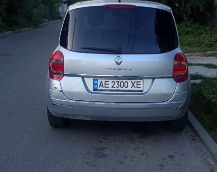 Сірий Рено Модус, об'ємом двигуна 1.15 л та пробігом 225 тис. км за 3400 $, фото 4 на Automoto.ua