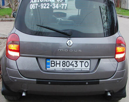 Сірий Рено Модус, об'ємом двигуна 1.5 л та пробігом 243 тис. км за 6799 $, фото 8 на Automoto.ua