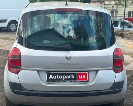 Сірий Рено Модус, об'ємом двигуна 1.2 л та пробігом 197 тис. км за 4180 $, фото 8 на Automoto.ua