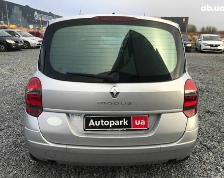 Сірий Рено Модус, об'ємом двигуна 1.2 л та пробігом 77 тис. км за 4590 $, фото 7 на Automoto.ua