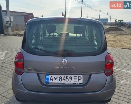Сірий Рено Модус, об'ємом двигуна 1.6 л та пробігом 104 тис. км за 6550 $, фото 1 на Automoto.ua