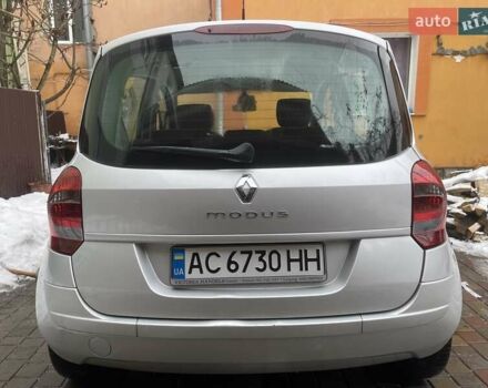 Сірий Рено Модус, об'ємом двигуна 1.15 л та пробігом 215 тис. км за 4500 $, фото 5 на Automoto.ua