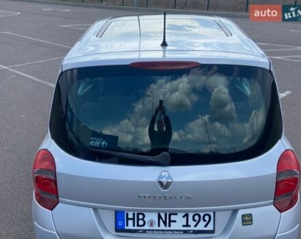 Сірий Рено Модус, об'ємом двигуна 1.6 л та пробігом 178 тис. км за 7350 $, фото 8 на Automoto.ua