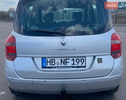 Сірий Рено Модус, об'ємом двигуна 1.6 л та пробігом 178 тис. км за 7350 $, фото 7 на Automoto.ua