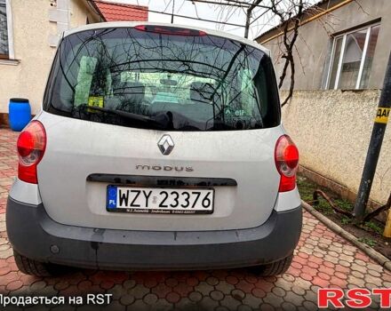 Сірий Рено Модус, об'ємом двигуна 1.5 л та пробігом 191 тис. км за 2180 $, фото 6 на Automoto.ua